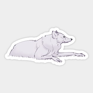 Wolf Sticker